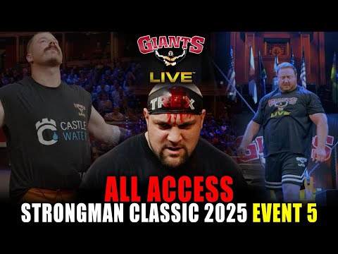 Event 5 (All Access)! | 120kg-200kg Castle Stone FINISH! The Strongman Classic 2025