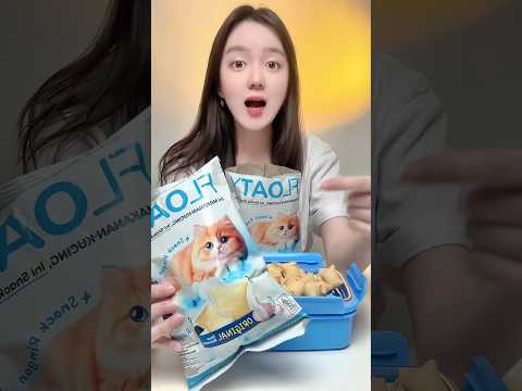 COBAIN SNACK KUCING, RASANYA KOK GINI..?
