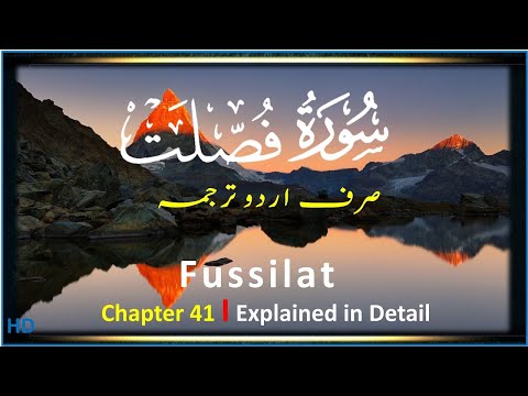 Surah Fussilat | Al Quran | Urdu Translation