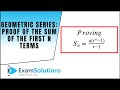 Geometric Series Concepts and Formulas