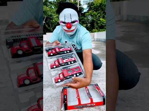Fire service various trucks satisfying unboxing & handdriving #shorts #automobile
