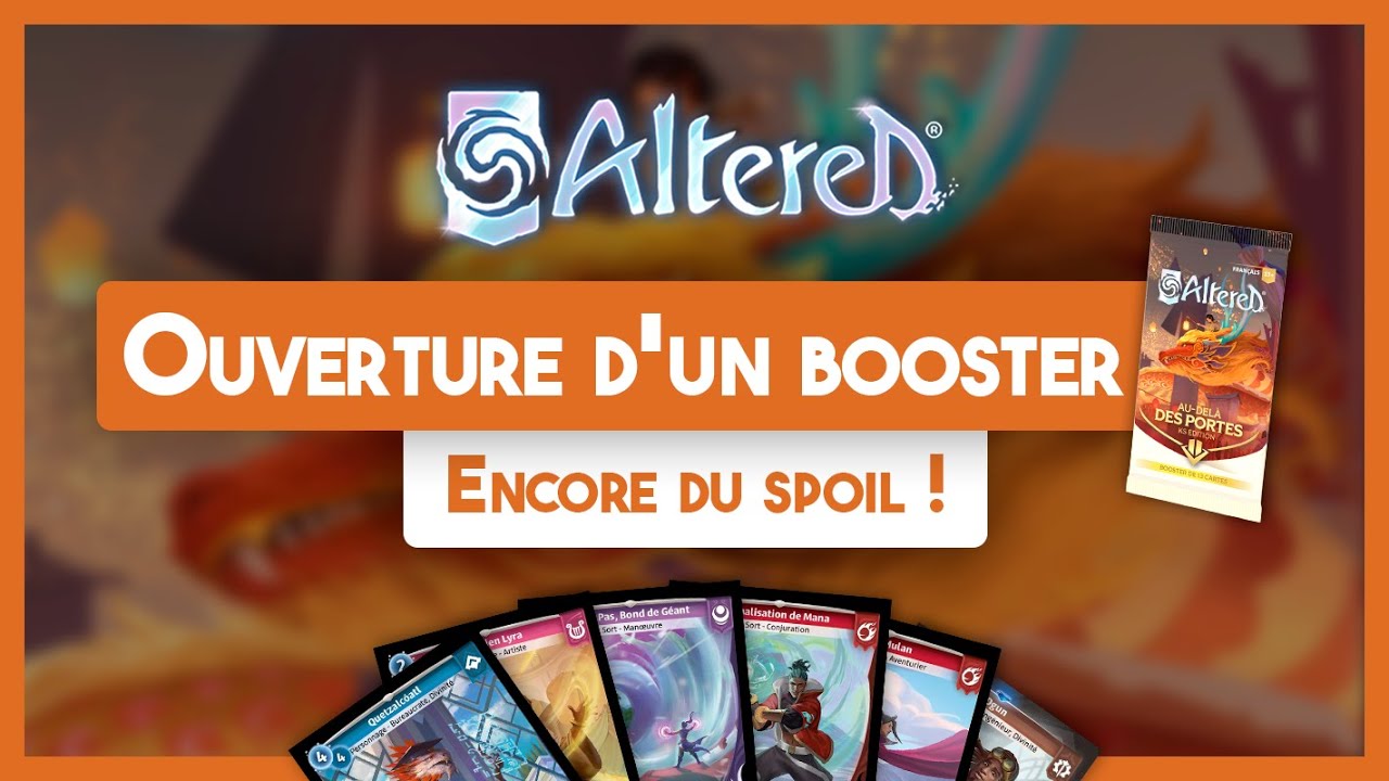 🔥 Altered → Ouverture d'un booster Kickstarter ! (+ Nouvelles cartes)