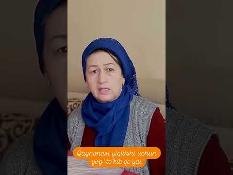 Qaynonasi yiqilishi uchun yog' to'kib qo'ydi