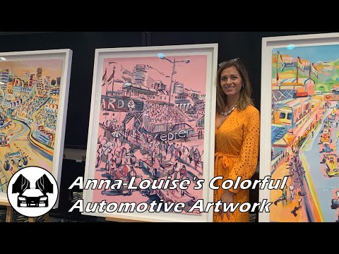 324: Anna-Louise's Colorful, Sometimes Naughty, Automotive Artwork