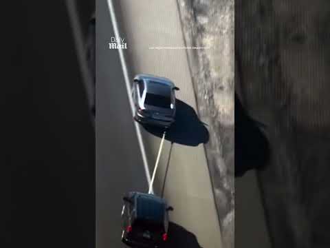 Cops deploy grappler tool to stop suspect who carjacked his ex-girlfriend