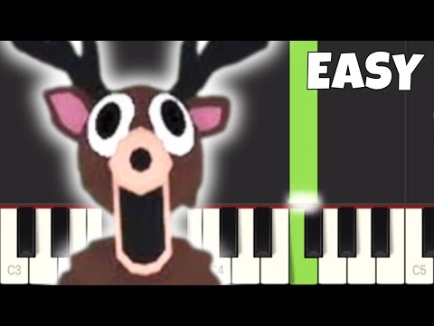 99 Nights In The Forest - ENDING Theme - EASY Piano Tutorial
