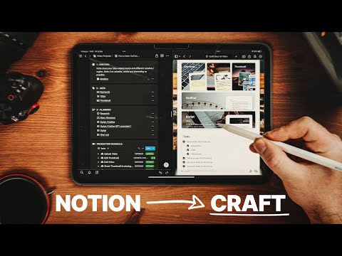 Craft Docs vs Notion for Video Creators: Why I Switched (and My Full Workflow)