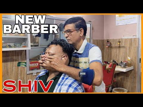 💈 Intentionally Ferocious Head Massage by New Barber helped to Relieve Stress💈#asmr