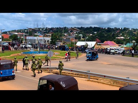 VURUGU KIGOMA, WAENDESHA BODABODA WAANDAMANA, WADAI KUNYANYASWA, POLISI WAINGILIA KATI, TUNAELIMISHA