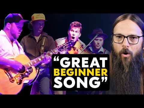 Guitar Teacher Reacts: The FIRST song you should learn