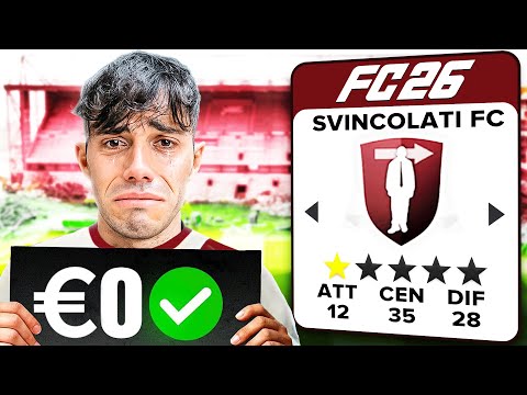 NUOVA CARRIERA ma POSSO COMPRARE solo GLI SVINCOLATI di FC26!