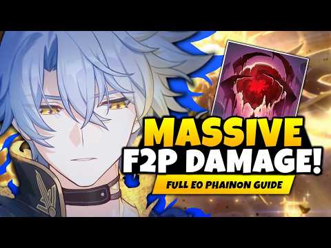 TOP TIER DAMAGE! BEST E0 PHAINON Guide & Build [Best Relics, Light Cones & Teams] - Star Rail