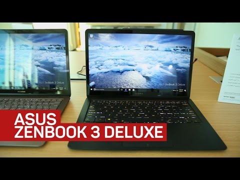 (ENGLISH) Asus Zenbook 3 Deluxe is a stylishly small laptop with a big screen