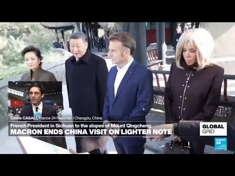 YouTube video thumbnail: Pandas and Ping-Pong: Macron Ends China Visit on Lighter Note
