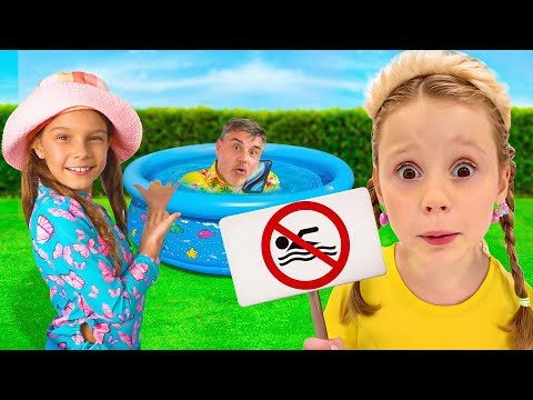 Pool Safety Rules for Kids from Nastya's Dad