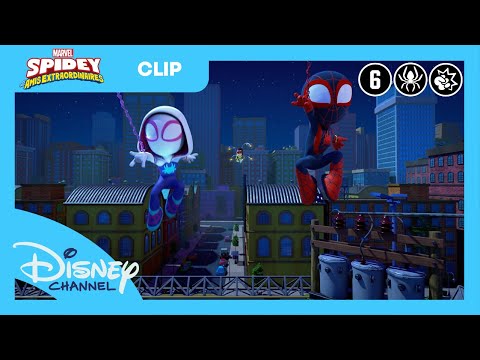 Spidey et ses Amis Extraordinaires | Centrale Électrique | Disney Channel BE