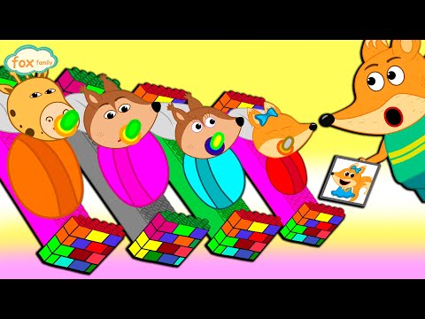 Fox Family Pretende ser un padre para para hermano. Historias Aventuras para niños #463