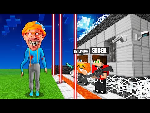 TAJNA BAZA vs BLIPPI w Minecraft!