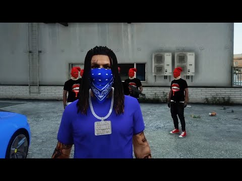 GTA 5 - Blood vs Crips THE SWITCH UP movie