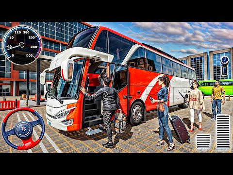 🚍 Amazing! Offroad Bus Driving in 3D! Driving a bus on tough routes on Android GamePlay