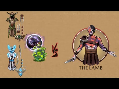 Shadow Fight 2 || Monk vs Chronos vs THE LAMB 「iOS/Android Gameplay」