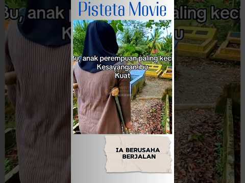 Wanita ini akhirnya bisa mengunjungi makam keluarganya setelah 6 bulan dirawat di rumah sakit