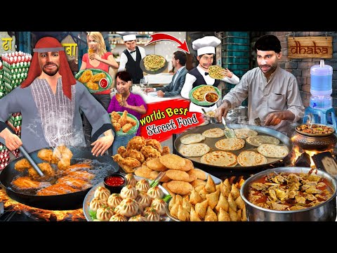 I Ate World's Best Street Food Five Star Chef Hindi Kahaniya Hindi Moral Stories Funny Comedy Video