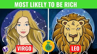 Zodiac signs most likely to become rich