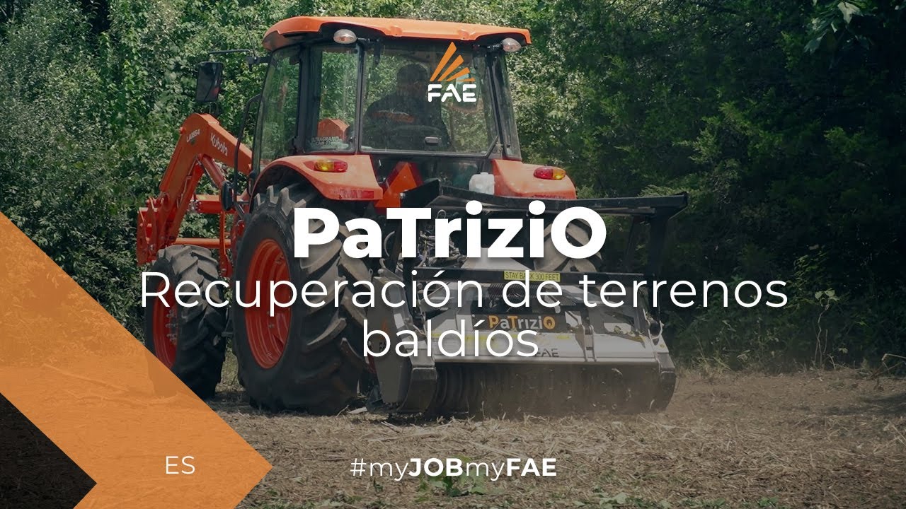 Video - FAE PaTriziO - La pequeña trituradora FAE para tractor con tecnología Bite Limiter