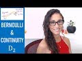 Fluid Mechanics: Bernoulli and Continuity
