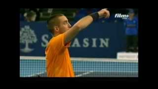 Insane tennis shot  by Grigor Dimitrov !!!CRAZY!!!