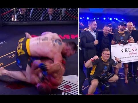 BABILON MMA 50: SZYMON KOŁECKI POWRACA PO TRZECH LATACH I BRUTALNIE UBIJA OLIEGO THOMPSONA!