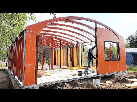 Father Builds Dream House in Just 3 Months | Start to Finish by @iskender_usta_celik_ev