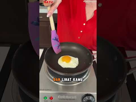 Cara Menggoreng Telur Tanpa Minyak Goreng