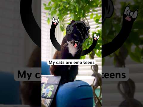 finally know how me Mum felt ;/ #emo #cats #teens #animation #comedy #shorts #cartoon #millennials
