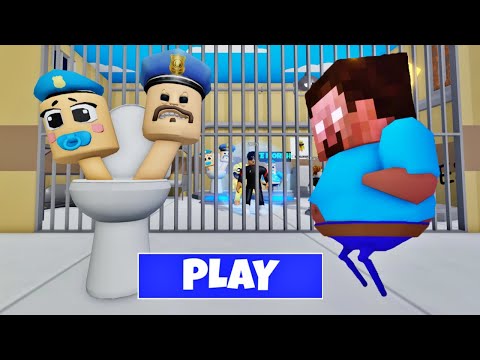 SCARY SKIBIDI TOILET BARRY'S PRISON RUN! SCARY OBBY ALL JUMPSCARE #roblox #obby