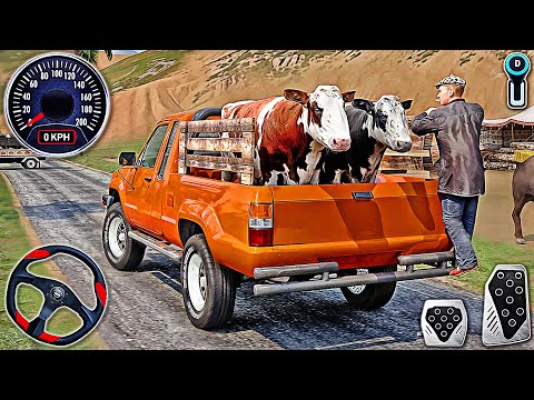 Farm Animal Transport Games 3D - City Zoo Truck Driving Simulator 2025 | Android Gameplay