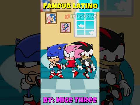 SONIC y AMY ROSE son NOVIOS ❤️ #shorts #sonicxamy #fandub