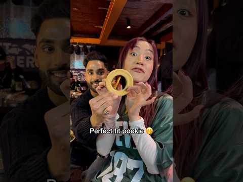 Dalgona cookie challenge with Pookie