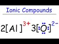 Drawing Lewis Structures for Ionic Compounds