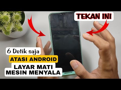 CARA MENGATASI LAYAR HP ANDROID MATI TIBA TIBA TAPI MESIN HIDUP || samsung, oppo, vivo, realme, dll