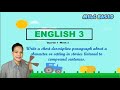 Sensory Details in Descriptive Writing