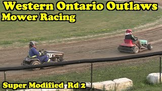 Western Ontario Outlaws Mower Racing Super Modified Rd 02 Aug 02 2025