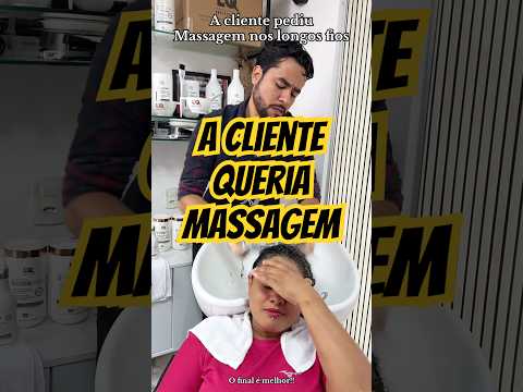 A cliente queria massagem 🤣💙