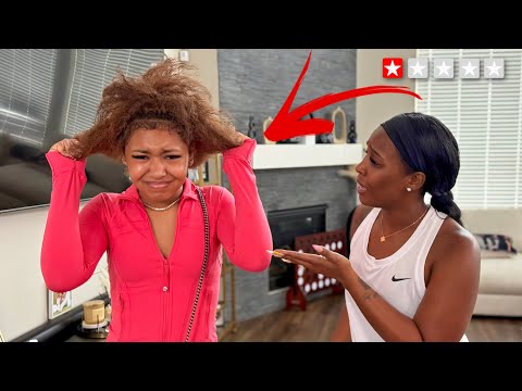 GIRL Goes To THE WORST REVIEWED Hair Stylist, Mom INSTANTLY Regrets It