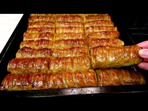 أكلة عائلية 👌صينية عشاء غذاء سريعة بوراك المسمن هائل مقرمش