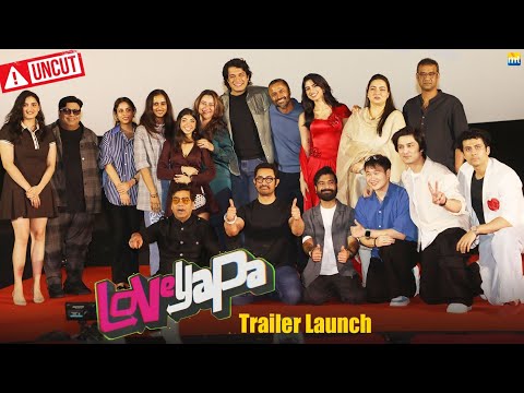 Aamir Khan unviels Junaid Khan & Khushi Kapoor's Gen-Z Rom Com, Laughter Loveyapa Trailer Launch