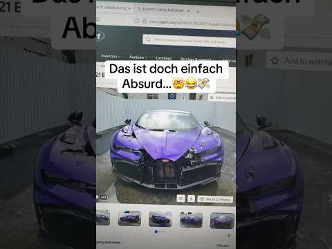 Jetzt habe ich wirklich alles gesehen!😂🤪#bugatti #automobile #funny #comedy #trending #shorts #fy