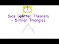 Proportional Relationships in Triangles