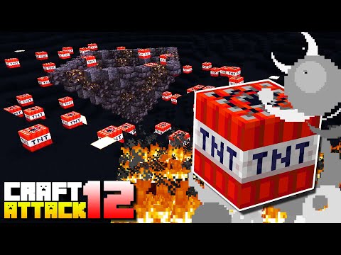 CASINO und BASE GESPRENGT & ZERSTÖRT! KOMPLETTE ESKALATION! Minecraft Craft Attack 12 #24